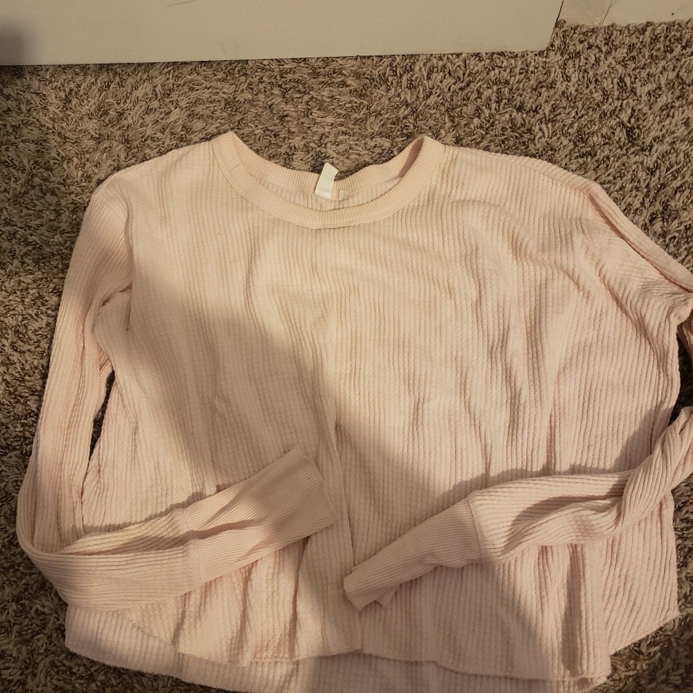 Baby Pink crop thermal